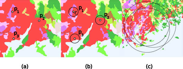 Optimal land cover sampling